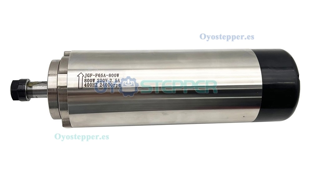 Handi Motor de husillo CNC de 800W ER11 65mm 110V/220V 24000rpm refrigerado por aire